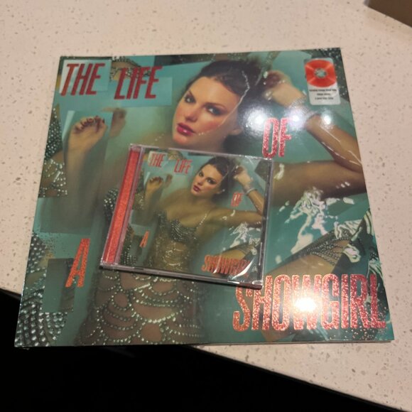 The Life of a Showgirl Vinyl and CD Set SEALED - Picture 1 of 5
